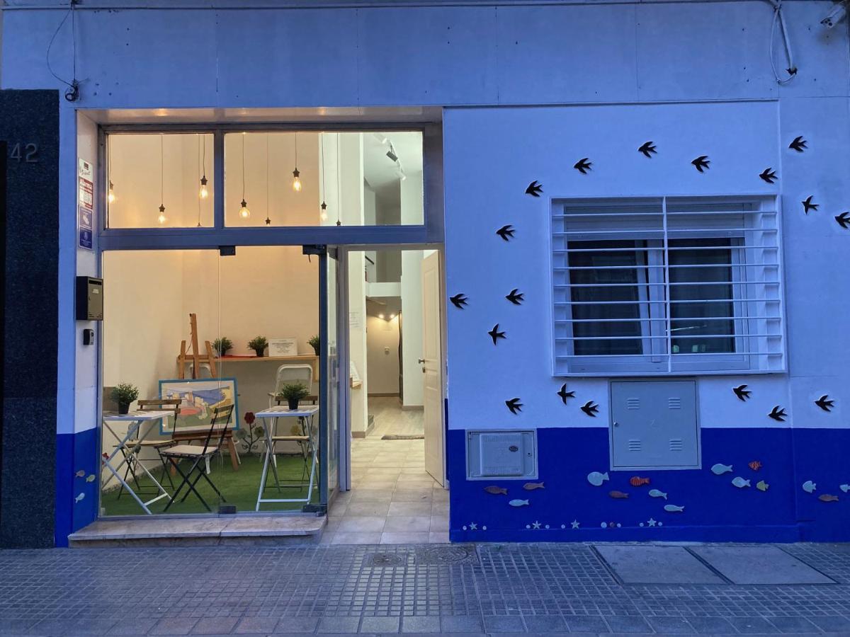 Golondrinas De Malaga "Apartamentos Con Mucho Arte" Y Terraza Solarium En Coliving Exterior foto